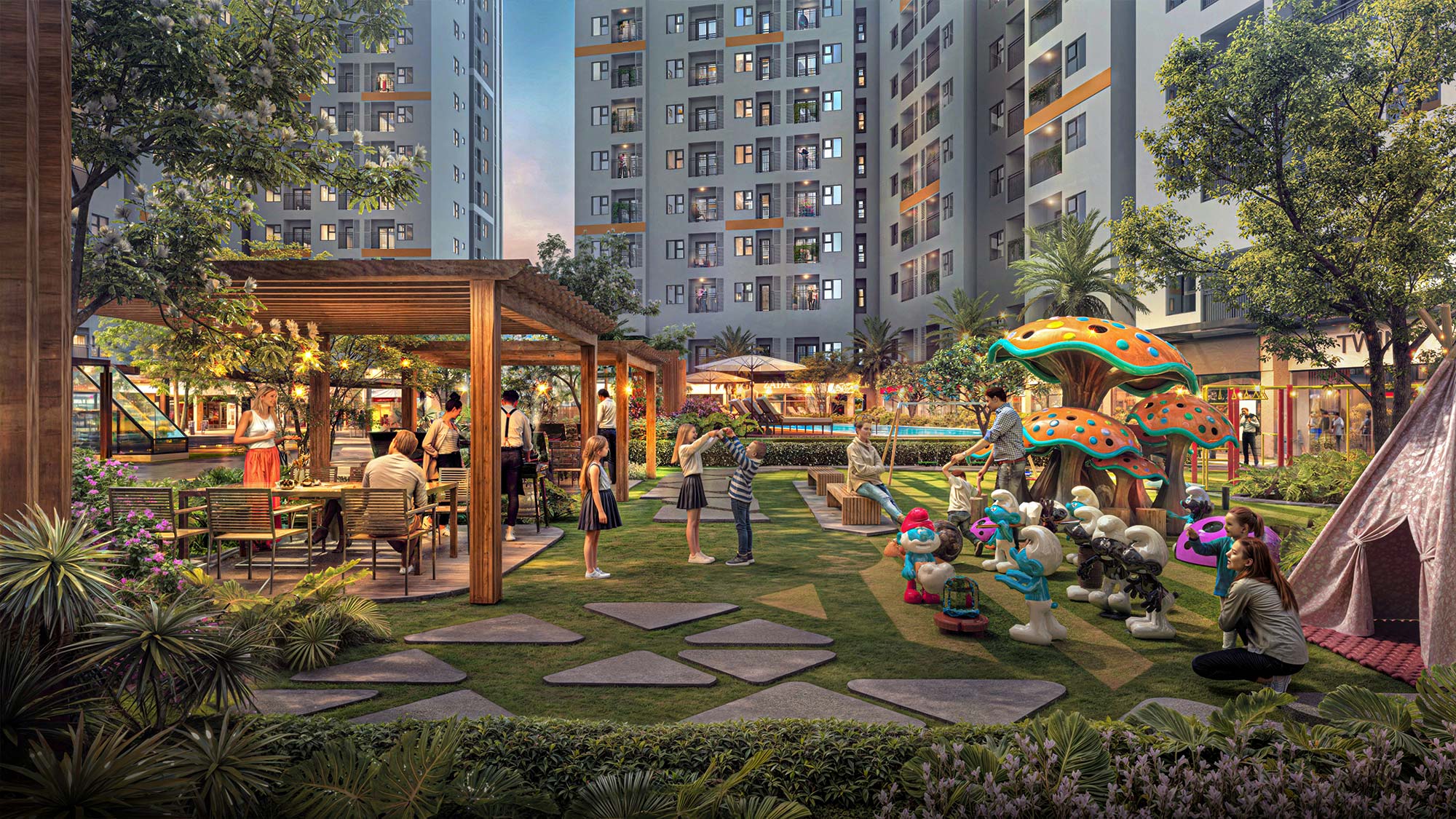 “Cơn sốt” Cielo: Khi căn hộ đa trung tâm kiến tạo chuẩn sống mới 3 cielo BBQ