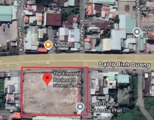 The Emerald Boulevard 4 Vị Trí The Emerald Boulevard