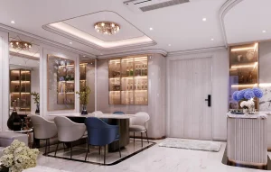 Căn Hộ Mẫu Neo Classic Diamond Sky