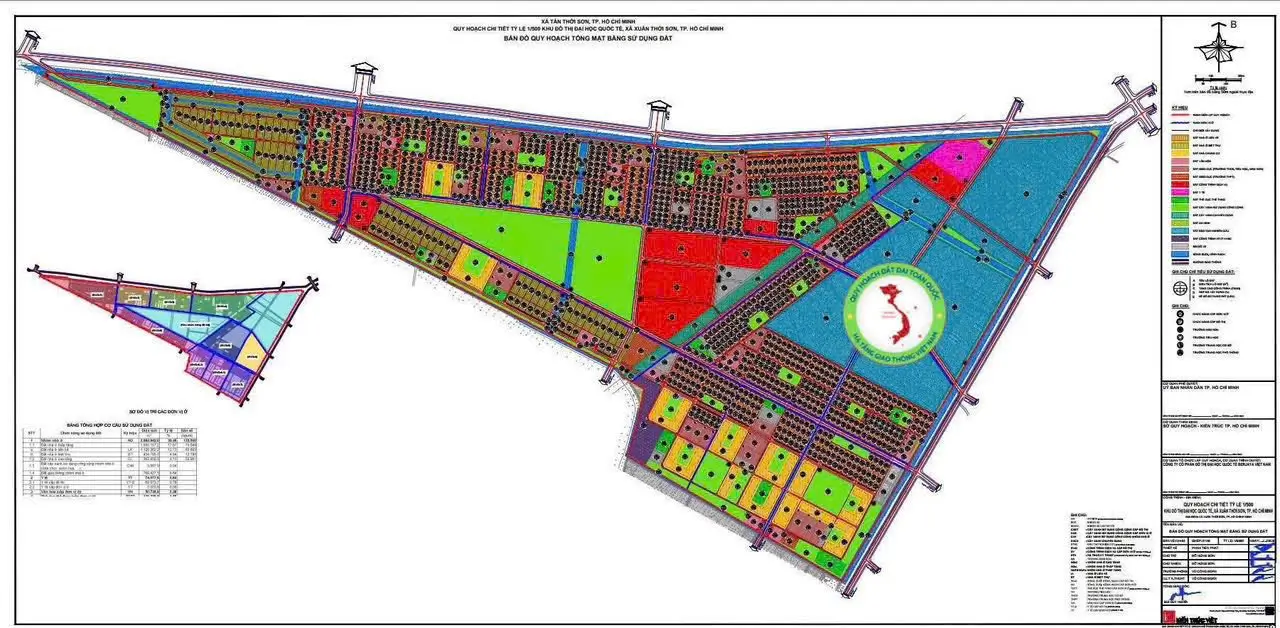 Vinhomes Hóc Môn 6 Mặt bẳng dự án Vinhomes Hóc Môn