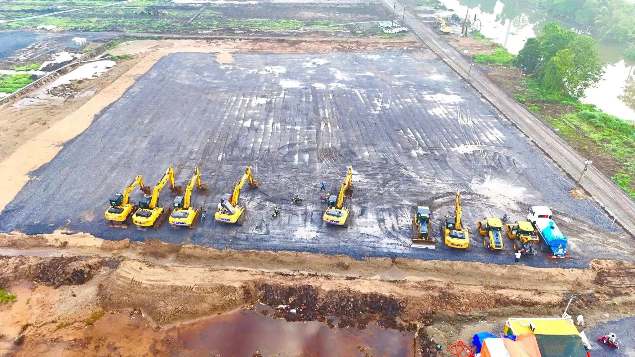 Vinhomes Hóc Môn 25 Tiến độ thi công dự án Vinhomes Hóc Môn