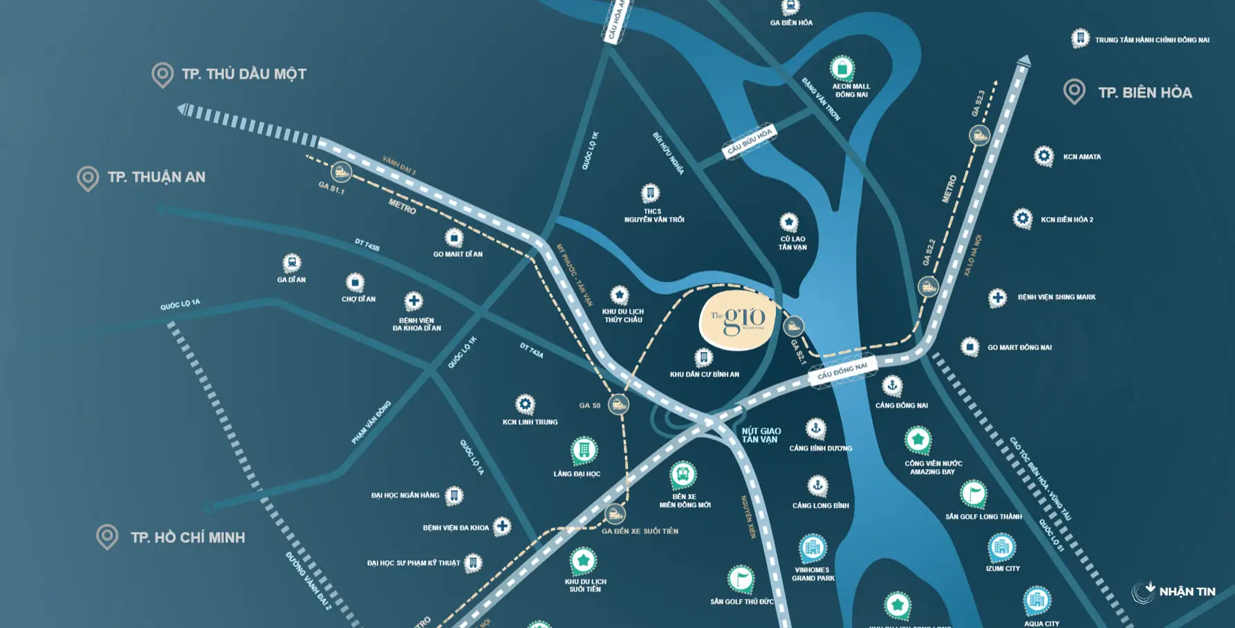 Vị trí River Collection