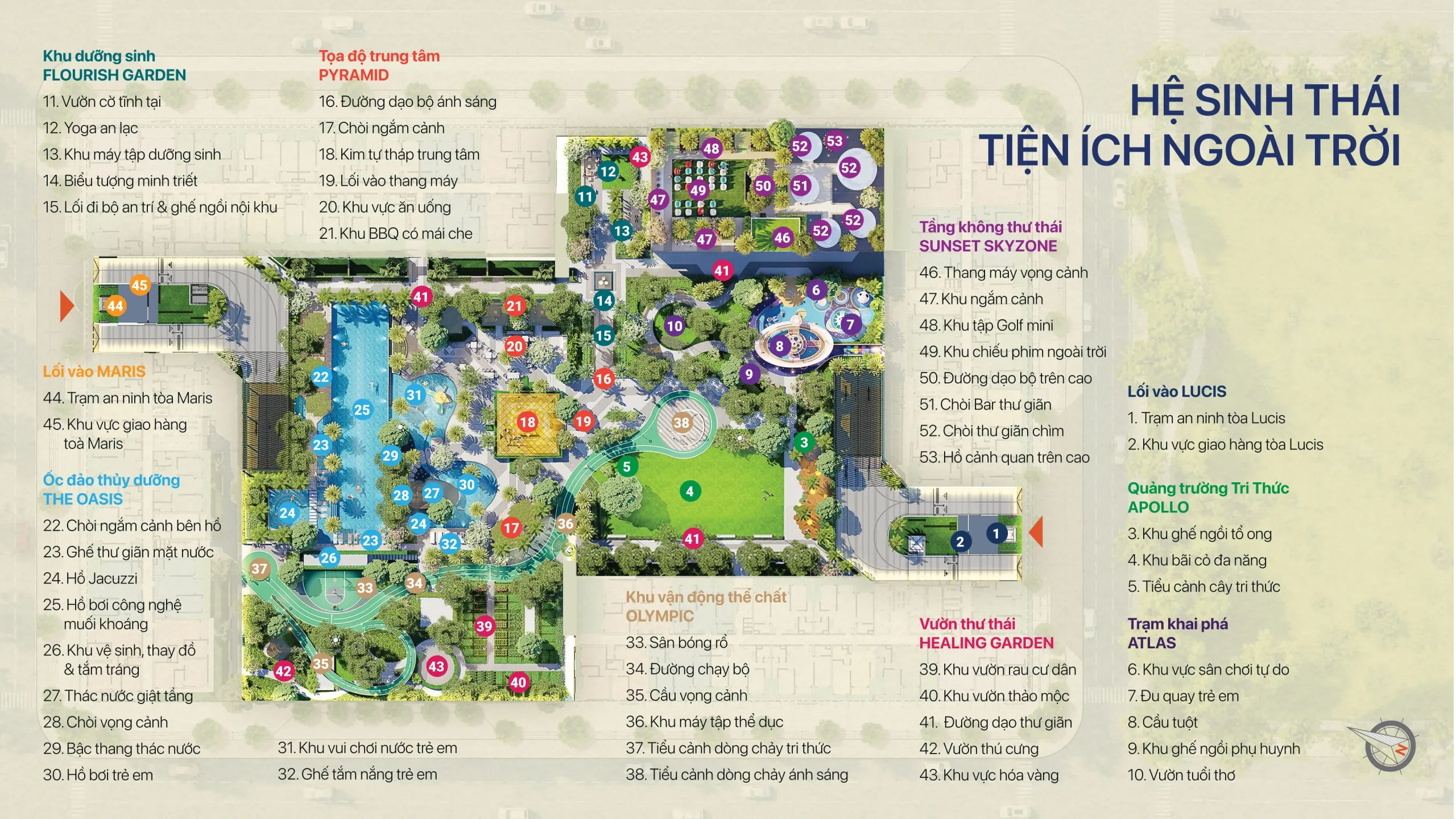 Hệ thống tiện ích nội khu đẳng cấp chuẩn Nhật tại TT Genesis