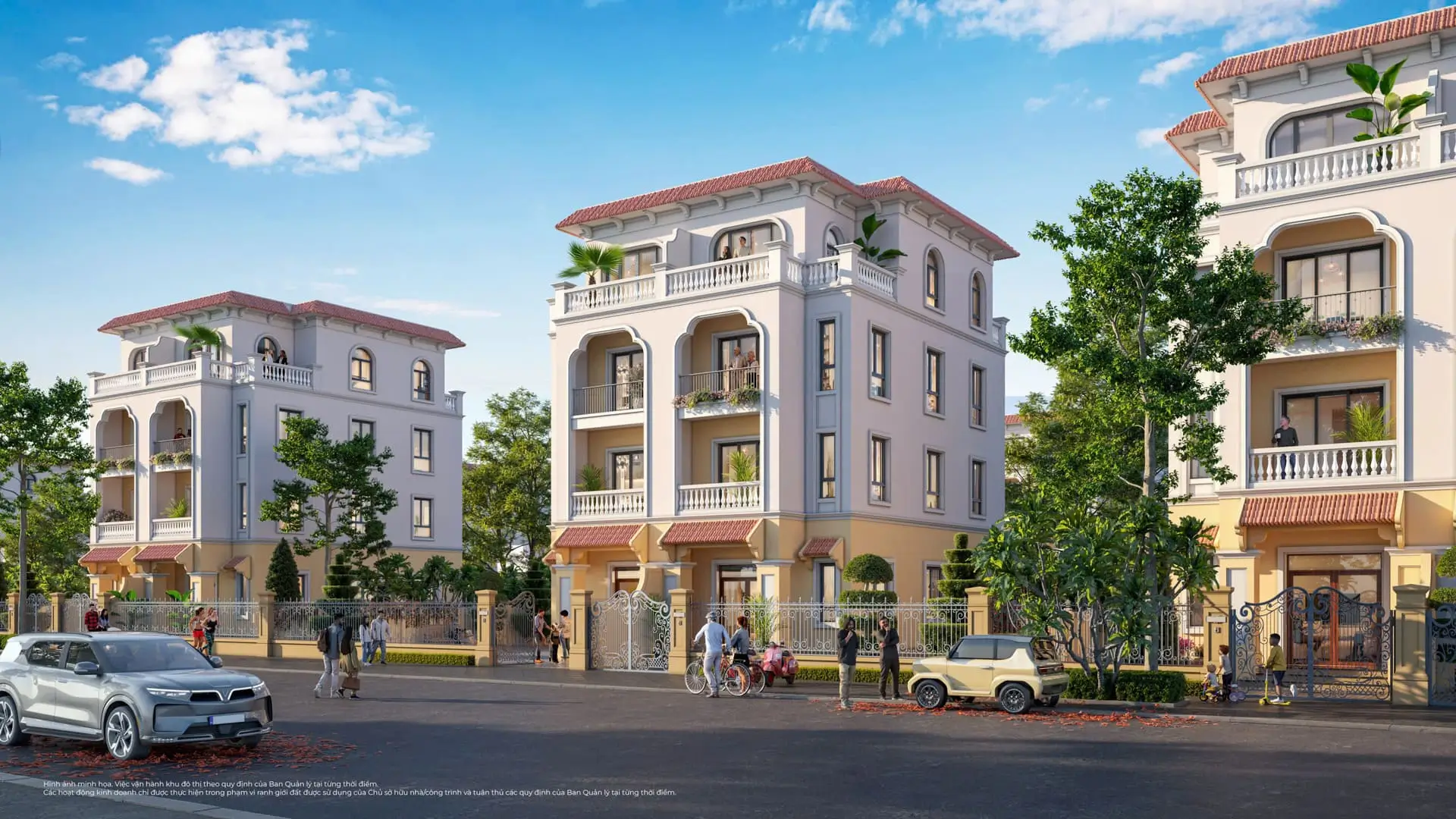VINHOMES SAIGON PARK | VINHOMES HÓC MÔN 17 Biệt Thự Vinhomes Saigon Park