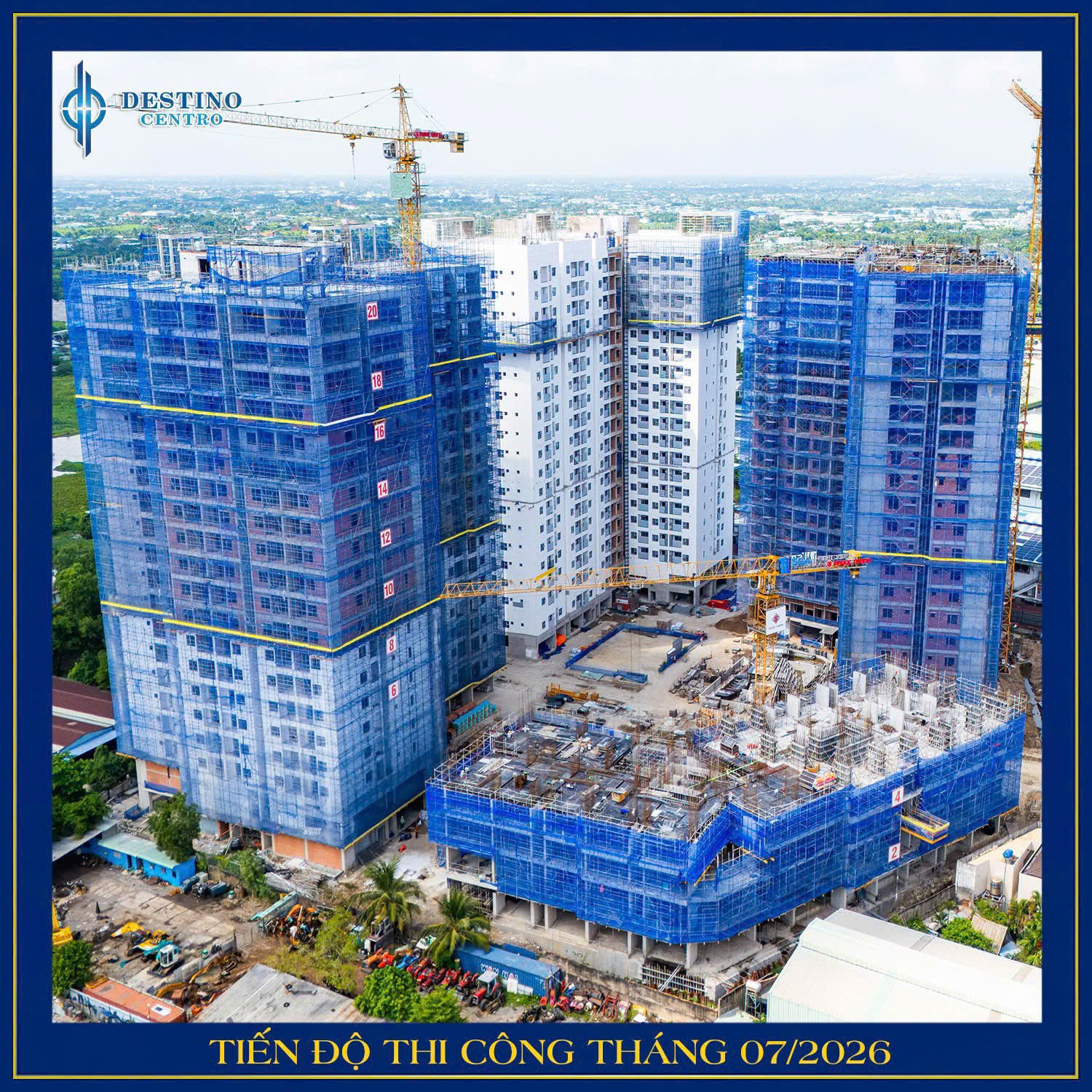 tiến độ xây dựng căn hộ eleva