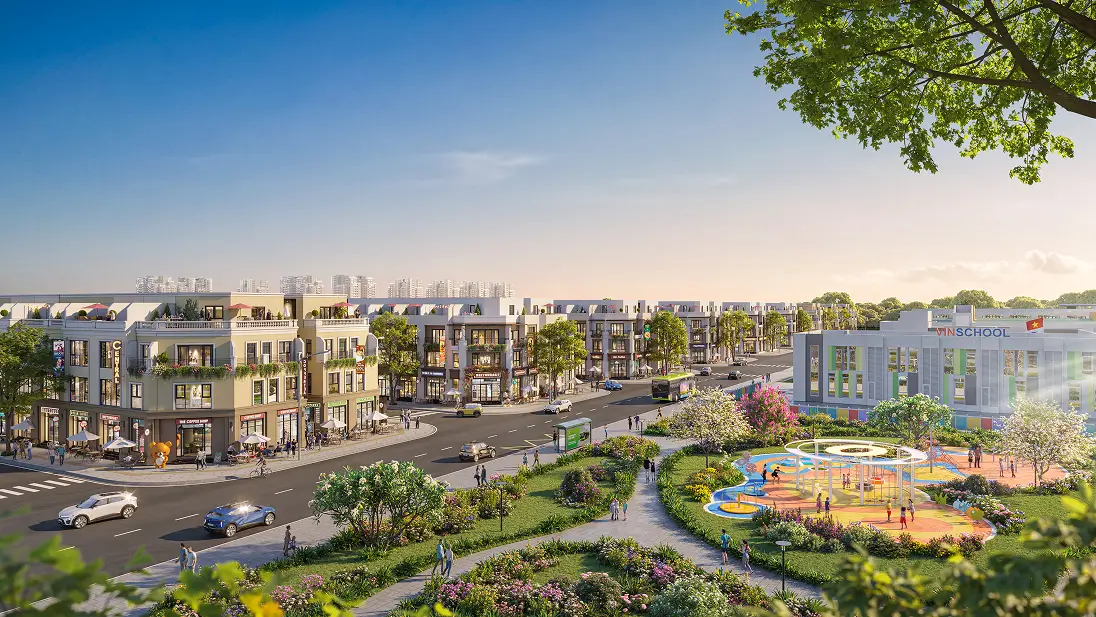 VINHOMES SAIGON PARK | VINHOMES HÓC MÔN 2 Căn hộ liền kề Trường học tại Vinhomes Saigon Park Hóc Môn