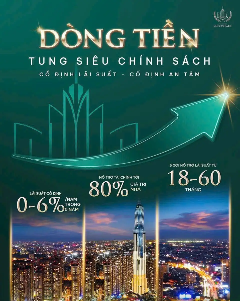 Dòng tiền tung siêu chính sách Vinhomes Saigon Park