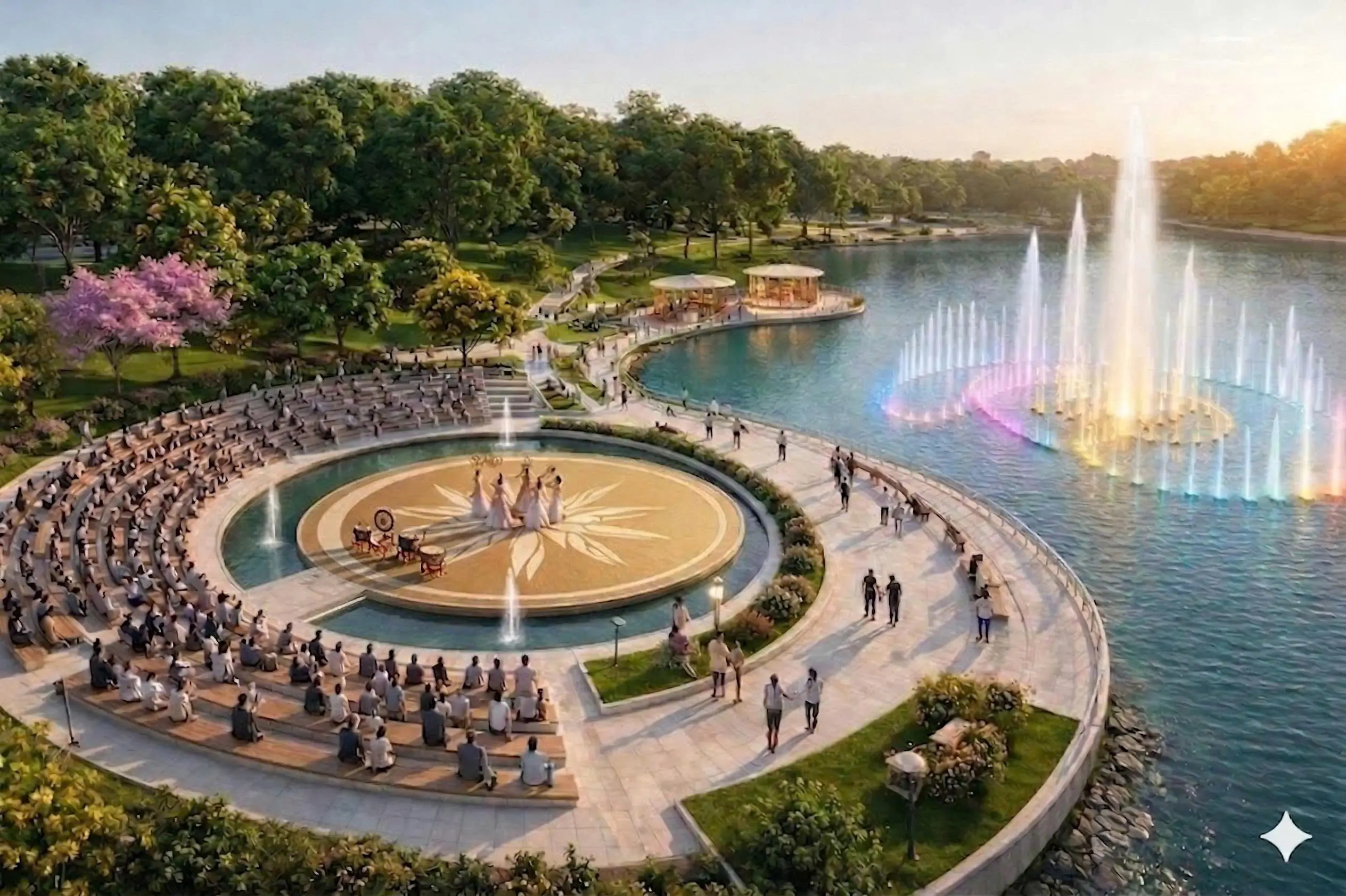 Sân khấu sự kiện Thanh Phú Centre Point