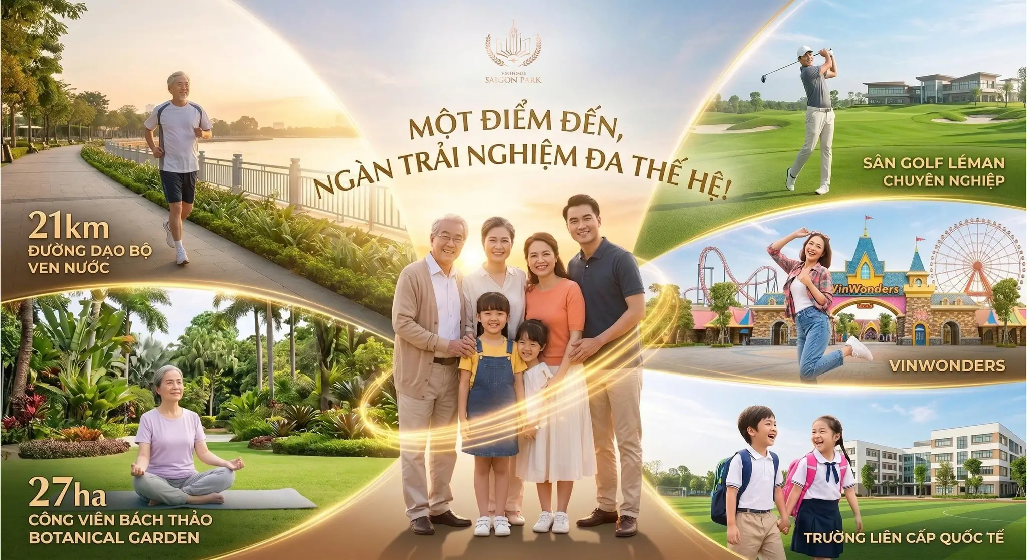 VINHOMES SAIGON PARK | VINHOMES HÓC MÔN 20 Tiện ích Vinhomes Saigon Park