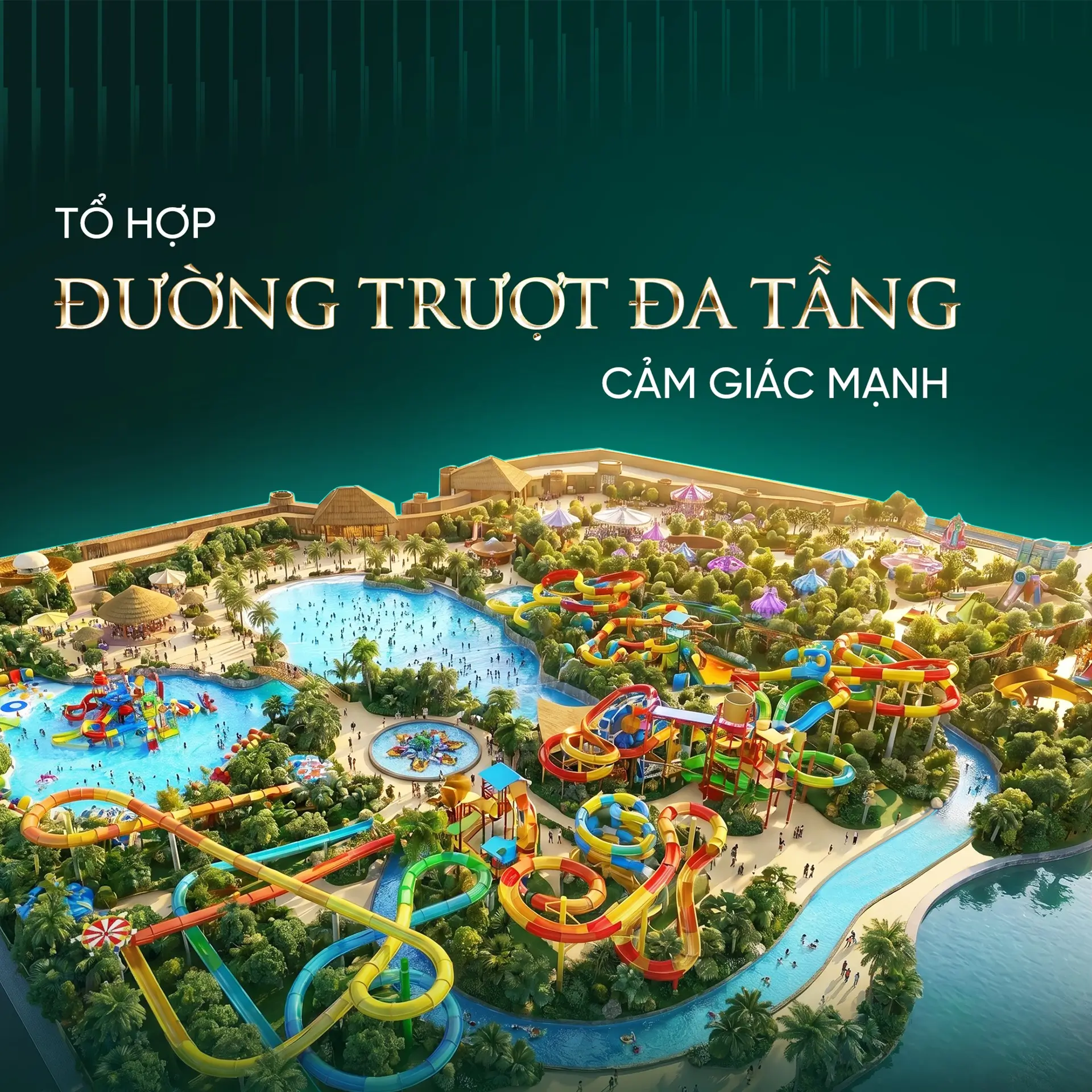 VINHOMES SAIGON PARK | VINHOMES HÓC MÔN 25 Tiện ích khu vui chơi gia đình tại Vinhomes Saigon Park