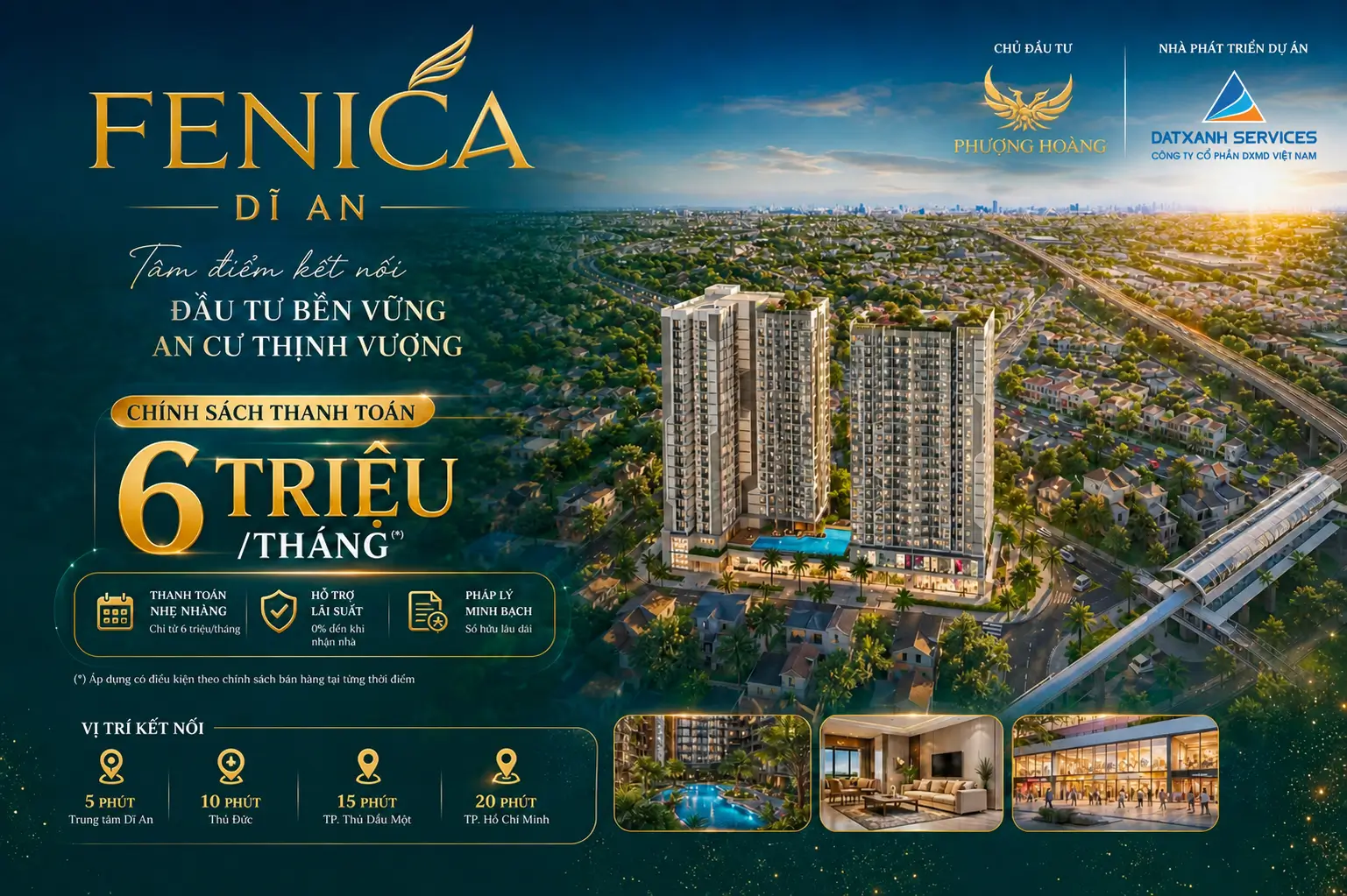 Fenica Dĩ An 52 Chính Sách fenica dĩ an