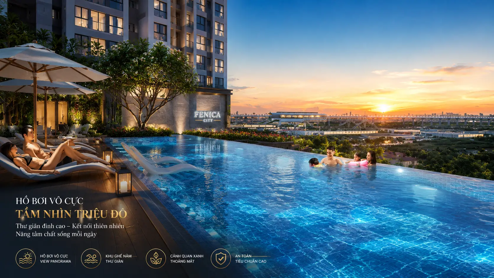 Fenica Dĩ An 34 Tiện ích hồ bới Fenica Dĩ An