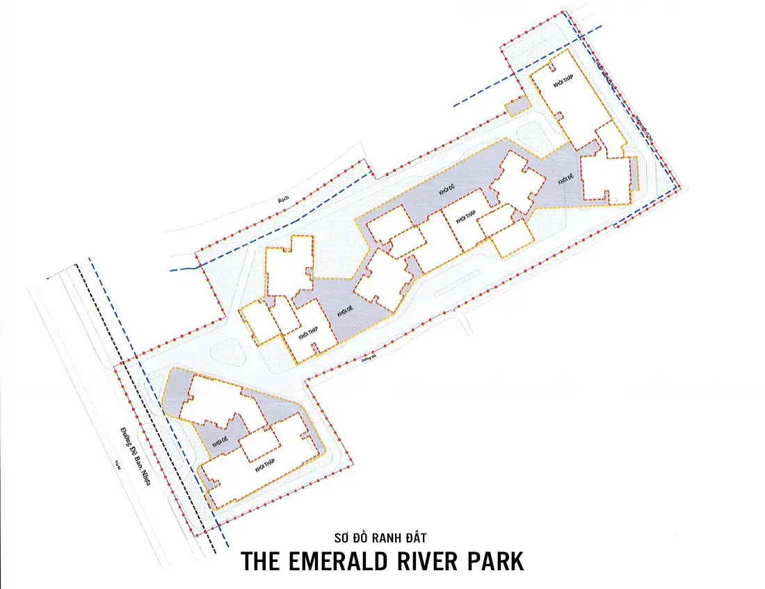 The Emerald Riverpark 5 Mặt Bằng dự án The Emerald River Park