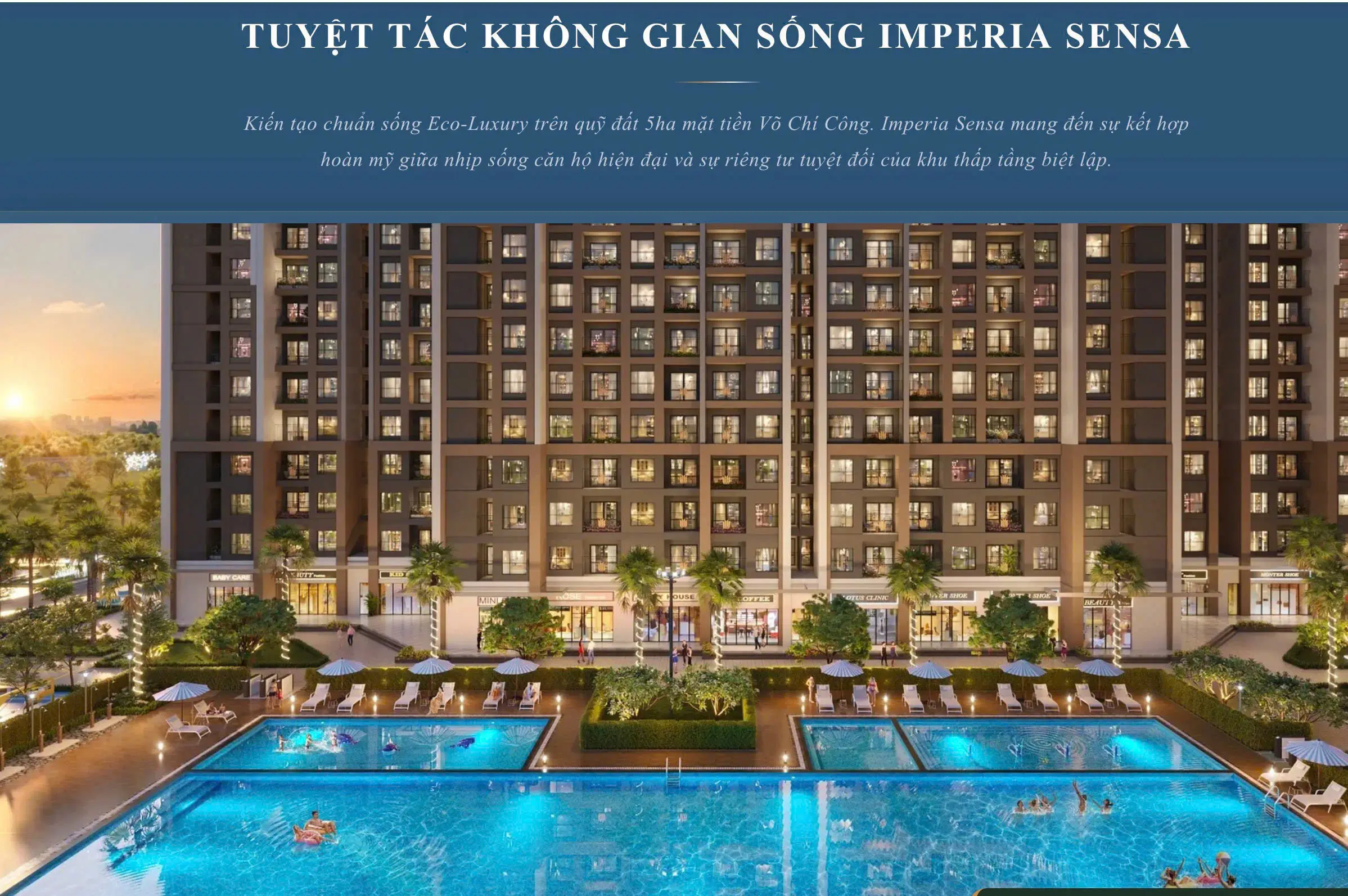 Tiện ích dự án Imperia Sensa Park