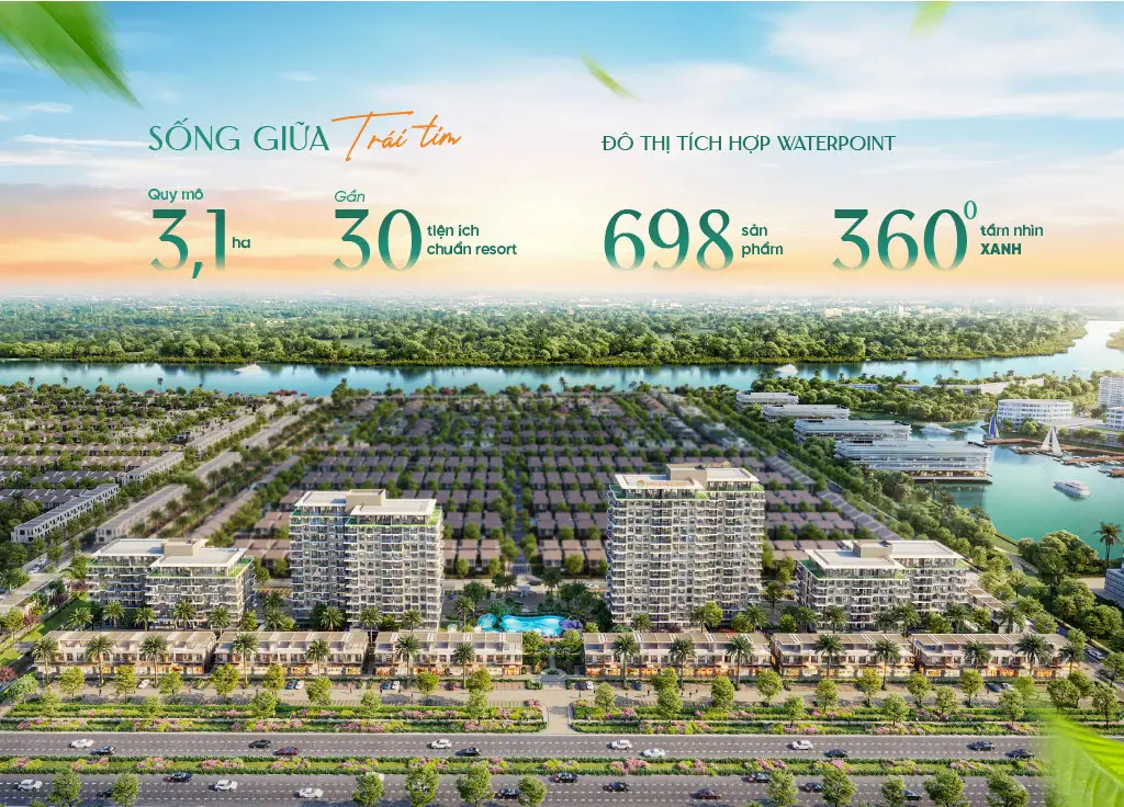 Phối cảnh tông quan thông tin dự án Solaria Rise