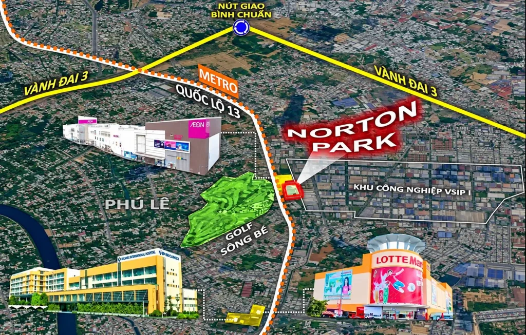 Vị trí Norton Park